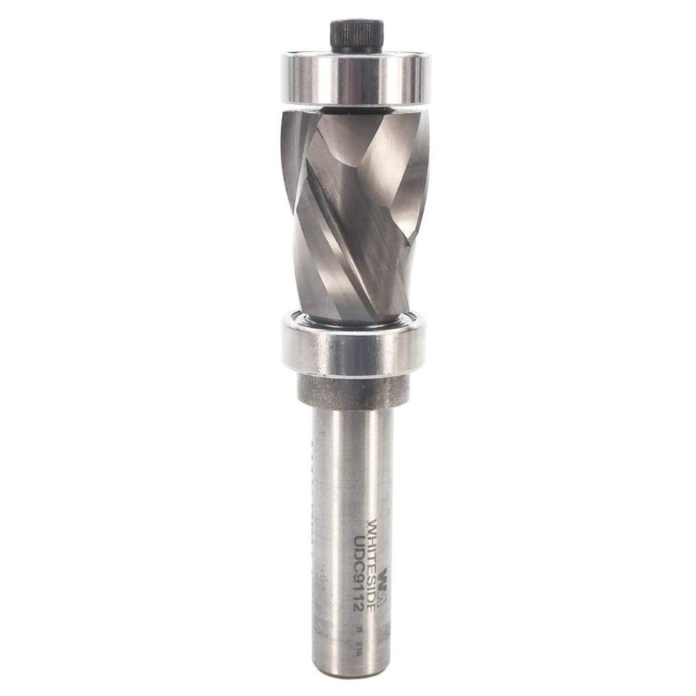 Whiteside Classic Ultimate Flush Trim Solid Carbide Combination Router Bit - Top and Bottom Bearing